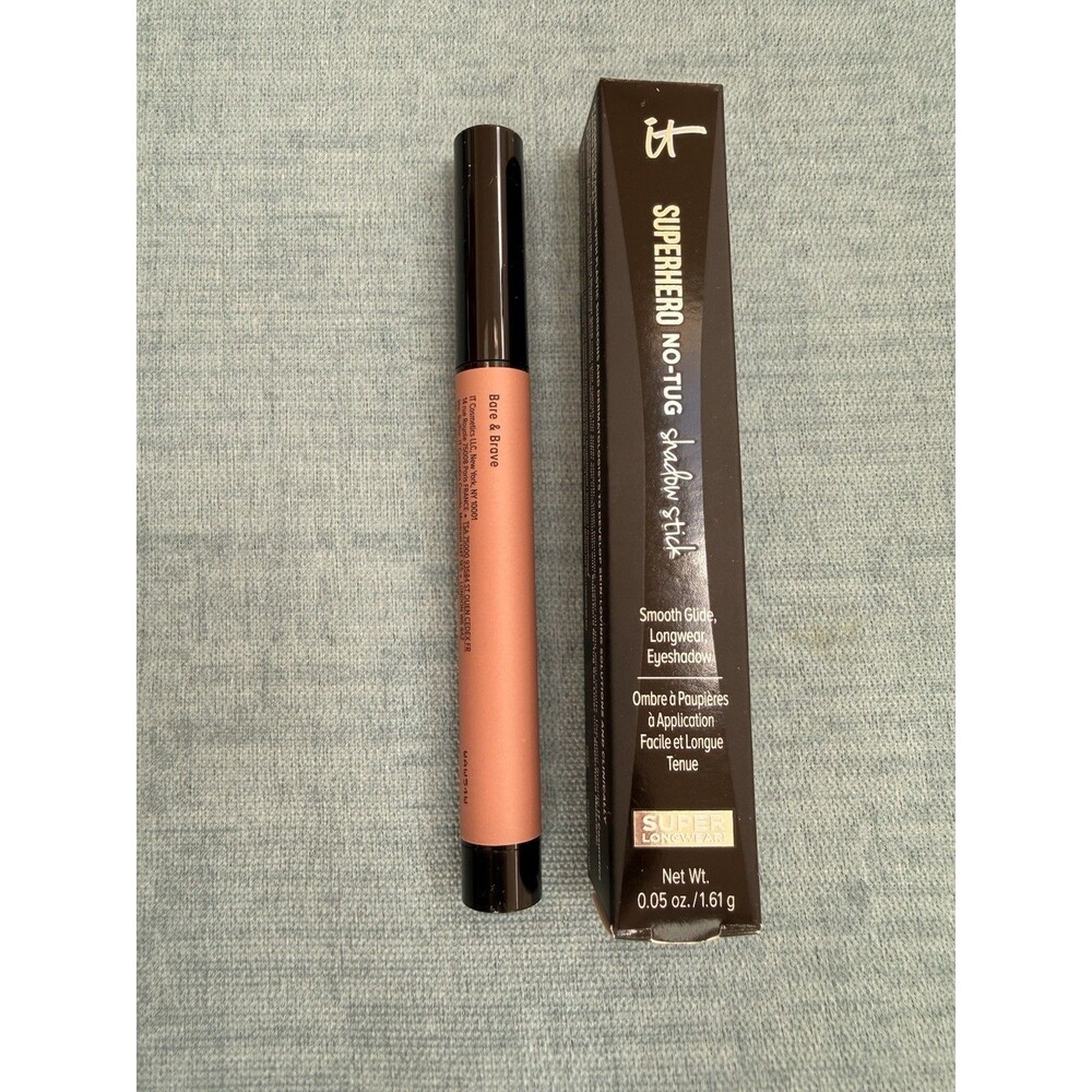IT Cosmetics Superhero No-Tug Shadow Stick - BARE & BRAVE (NIB) NEW PRODUCT!